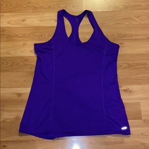 Champion duo dry purple workout tank